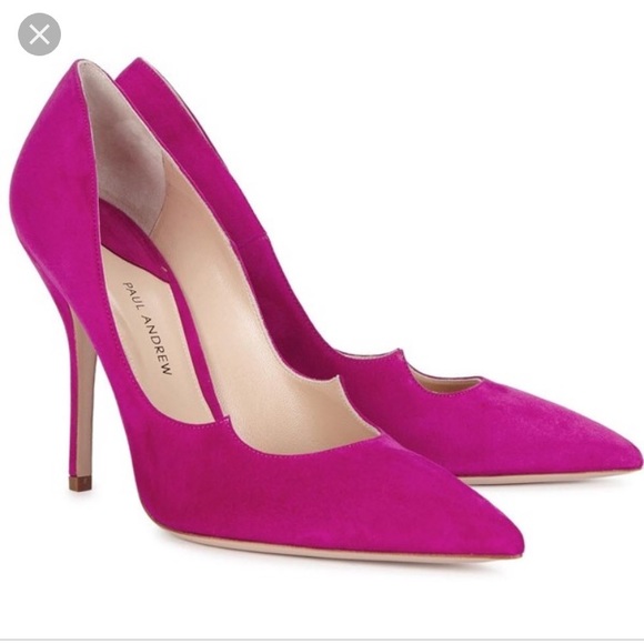 fuschia pink suede shoes
